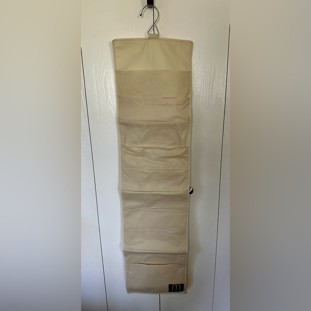 Hanging Beige Purse/Storage Organizer